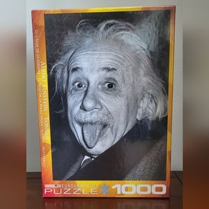 Einstein (Tongue) • 1000 Piece Puzzle • Brand New